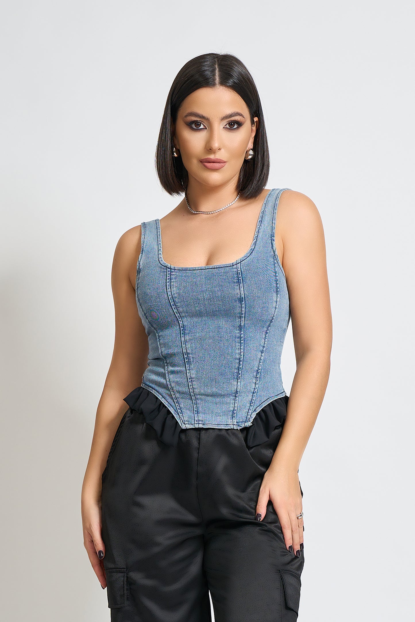 Corset denim