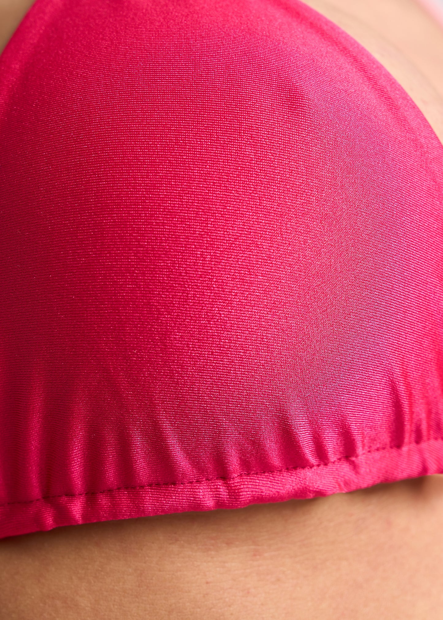 Sutien de baie triunghi fuchsia