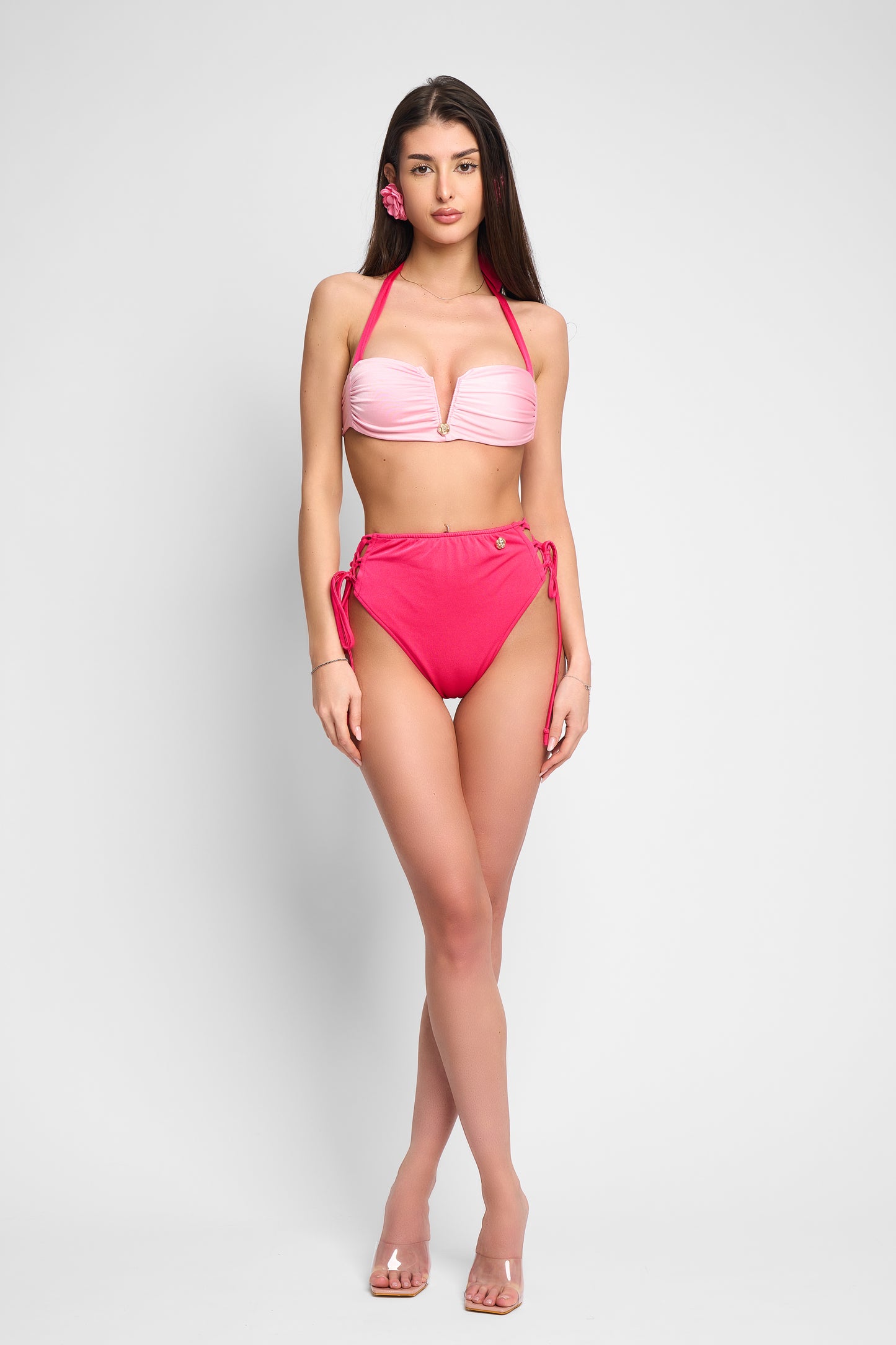 Sutien bandeau roz