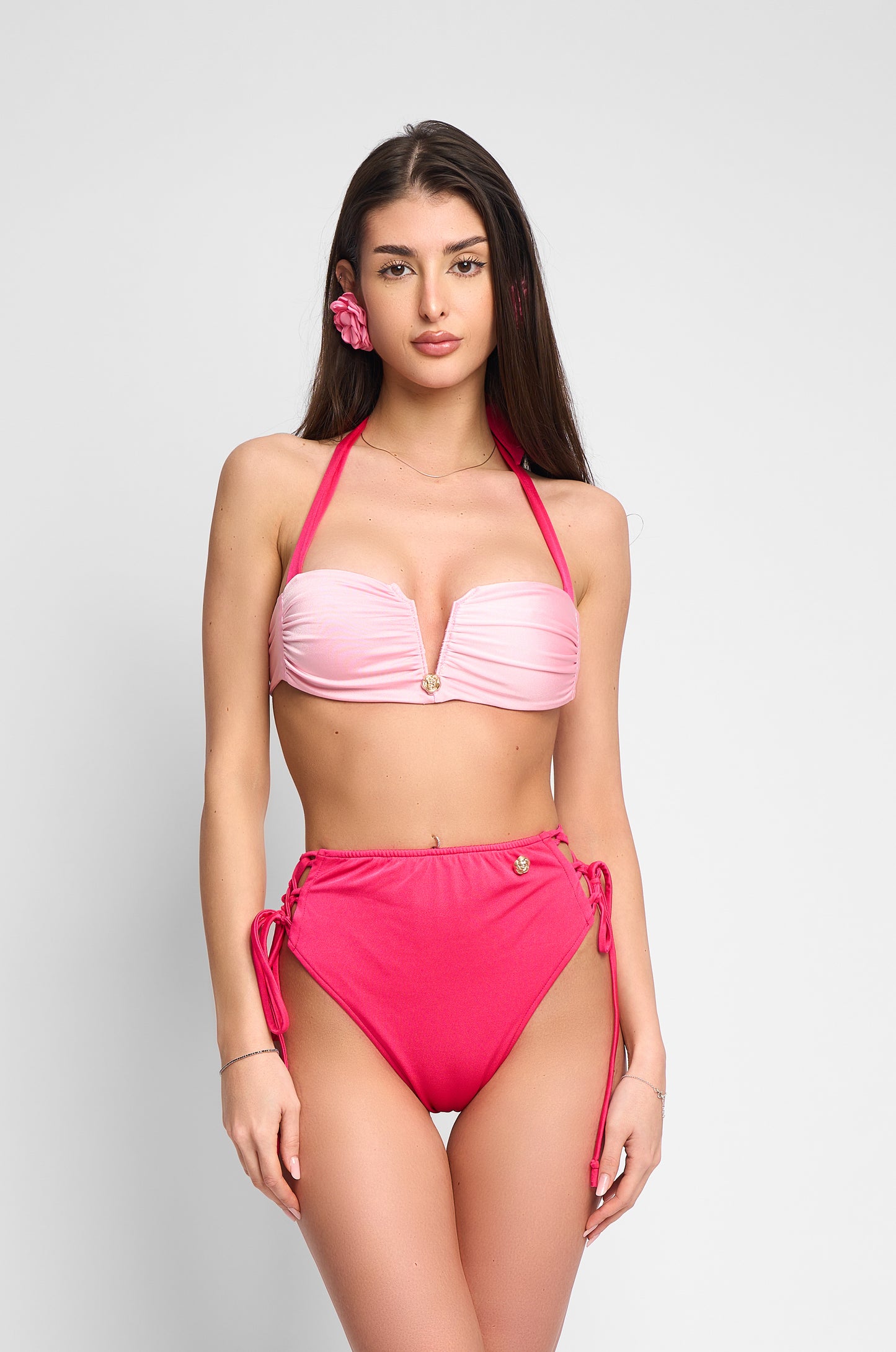 Sutien bandeau roz